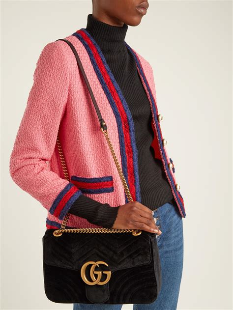 velvet gucci crossbody|gucci handbags crossbody.